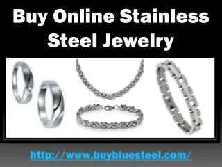 Buy Online Stainless Steel Jewelry