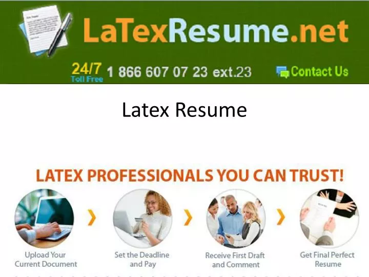 latex resume