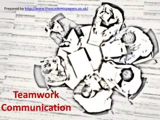 Role of Communication in Teamwork