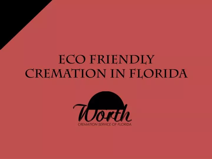eco friendly cremation in florida