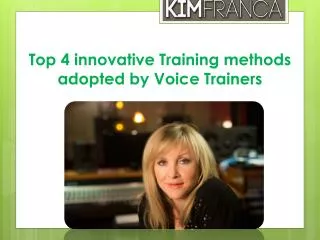 Voice Trainers