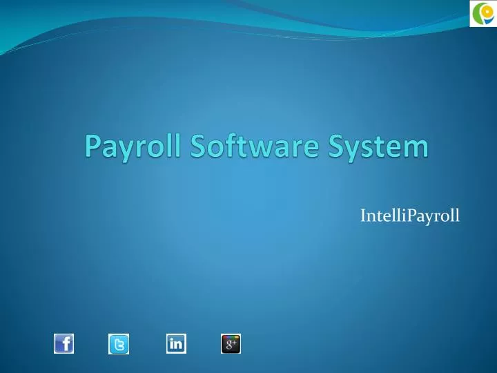 payroll software system