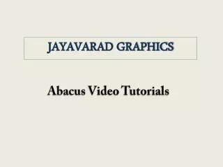 Abacus Video Tutorials