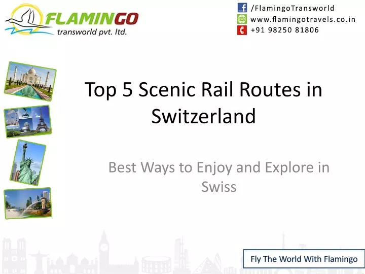 top 5 scenic rail routes in switzerland