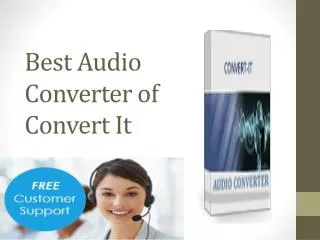 Best Audio Converter of Convert It