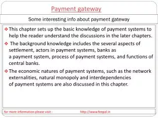 importance of payment systems