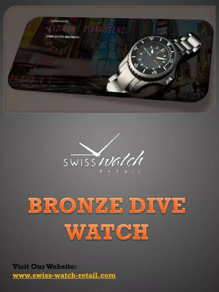 bronze dive watch