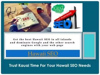 Kauai Web Design