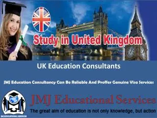 Jmj Education Consultancy Can Be Reliable And Proffer Genuin