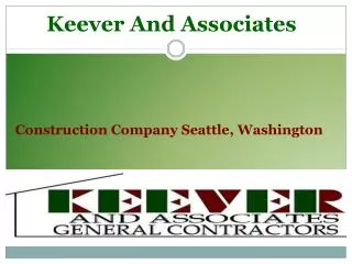 Keever And Associates - Presentation