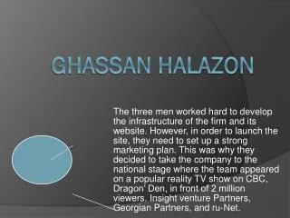 DEALFIND Ghassan Halazon CEO