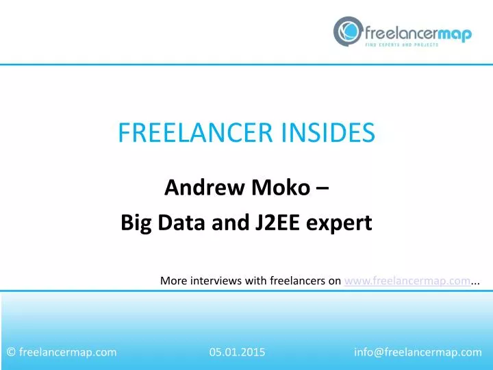 andrew moko big data and j2ee expert