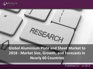Global Aluminium Plate and Sheet Market to 2018