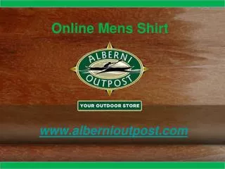 Online Mens Shirts
