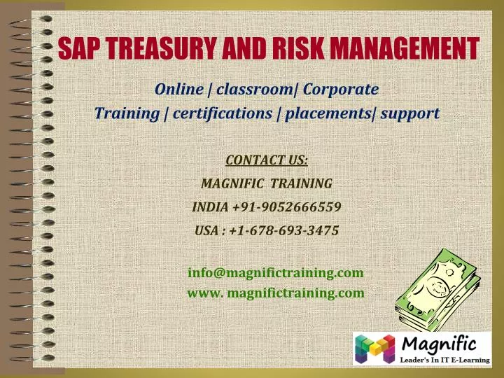 sap treasury and risk management
