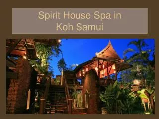 Book your spa experience of a lifetime in Koh Samui