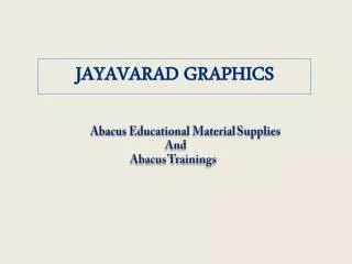 Abacus Educational Material Supplies And Abacus Trainings