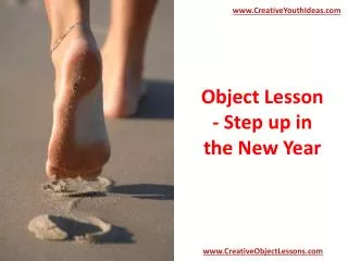 Object Lesson - Step up in the New Year