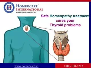 Thyroid Disorders Safely cured through Homeopathy Treatment