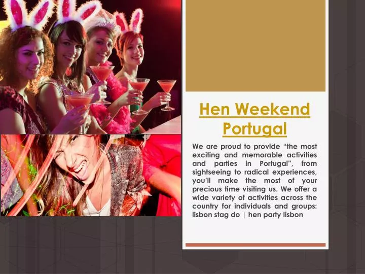 hen weekend portugal