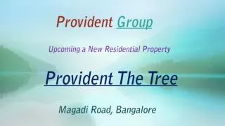 Provident The Tree