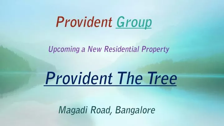 provident group
