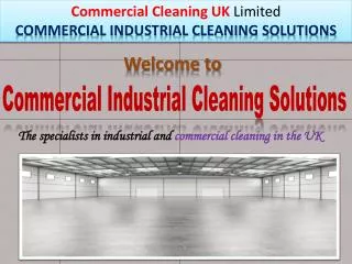Commercial Cleaning (UK) Limited
