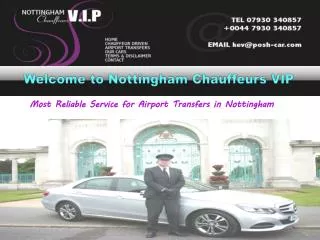 Wedding Car Nottingham