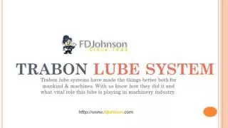 Trabon Lube Systems