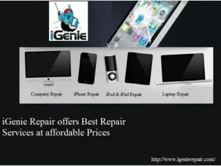 Get Best Repair services at iGenie Repair