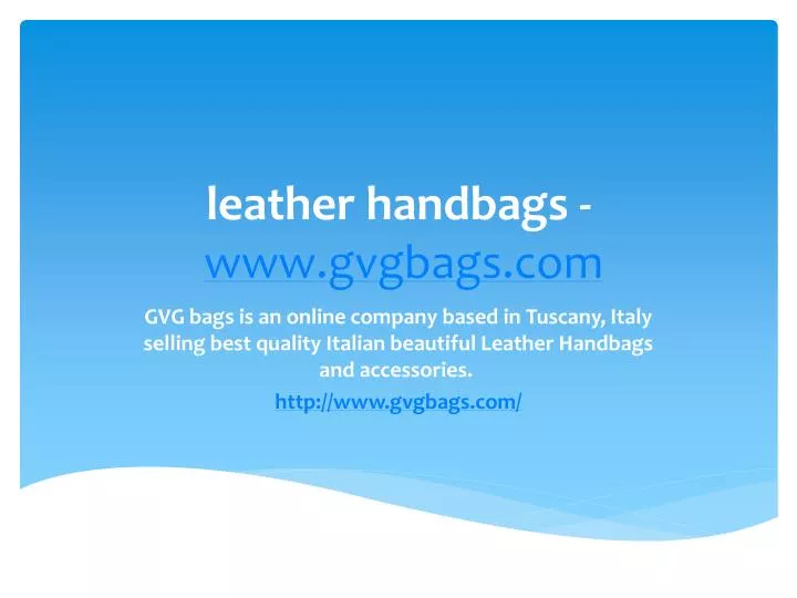 leather handbags www gvgbags com