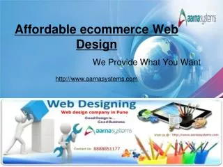 Affordable ecommerce Web Design