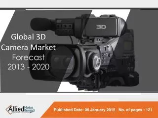 Global 3D Camera Market (Type, Technology, Application and G
