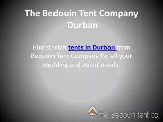 tents in Durban tent hire in durban