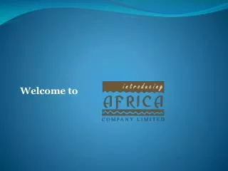 Welcome to Introducing Africa Co.Ltd