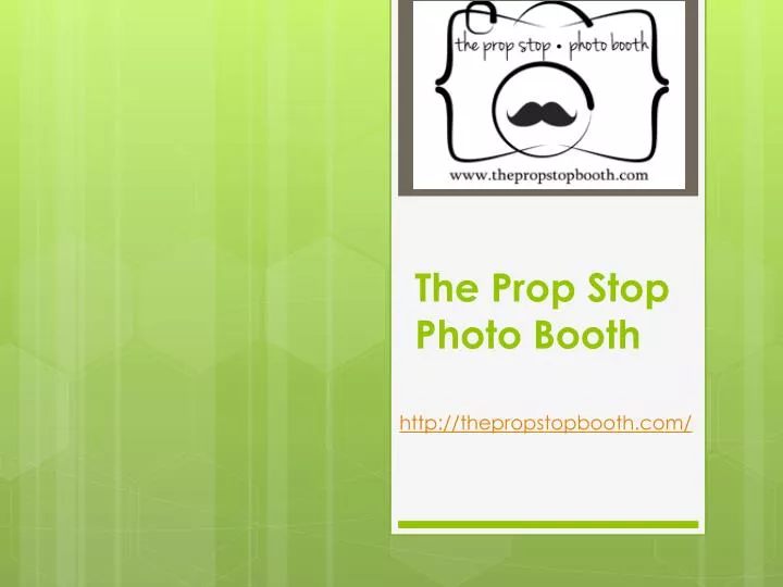 the prop stop photo booth