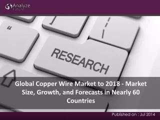Global Copper Wire Market to 2018