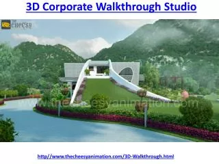 3D Corporate Walkthrough Studio