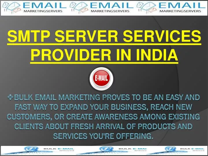 smtp server services provider in india