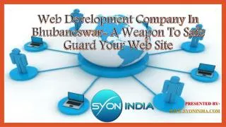 Web Development Company In Bhubaneswar- A Weapon To Safe Gua