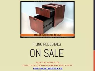 Filing Pedestals on SALE at Blue Tag Office Ltd