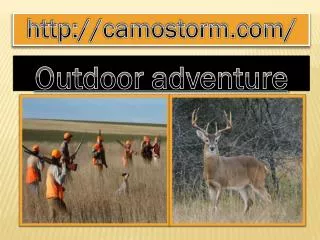 Camostorm - Outdoor adventure ideas