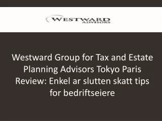 Westward Group for Tax and Estate Planning Advisors Tokyo Pa