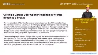 Wichita Gate And Gate Opener Repair Experts