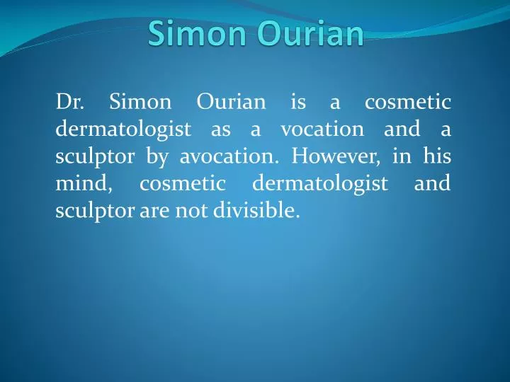 simon ourian