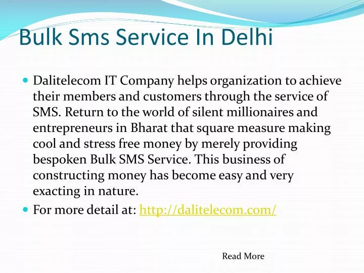 b ulk sms service in delhi