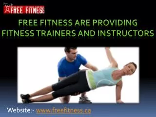Get good health with fitness trainers and instructors