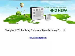 hefilter air filters products
