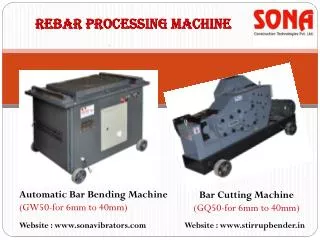 Sona launches latest construction machinery equipment & tool