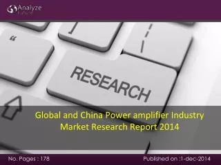 Global and China Power amplifier Industry Market Research Re